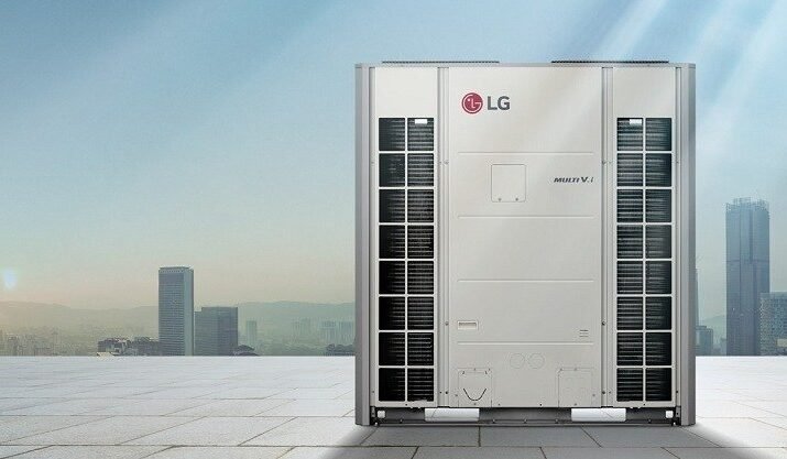 LG wprowadza energooszczędny model Multi V i z modułem AI