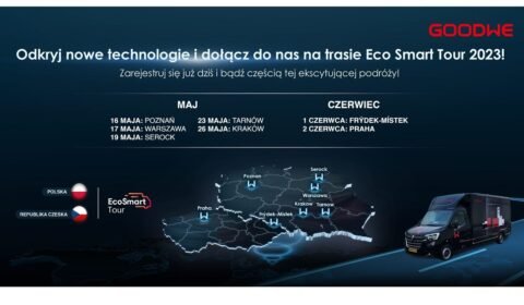 Dołącz do Eco Smart Tour 2023 z GoodWe w Polsce i Czechach