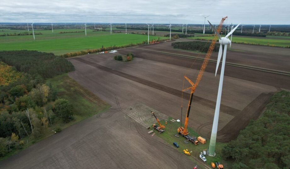 Farma wiatrowa VSB Elster: Powstaje jeden z największych projektów repoweringowych w Europie