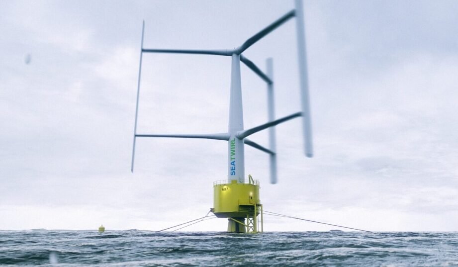 Pionowa turbina wiatrowa na morzu. Jest pierwsze zamówienie