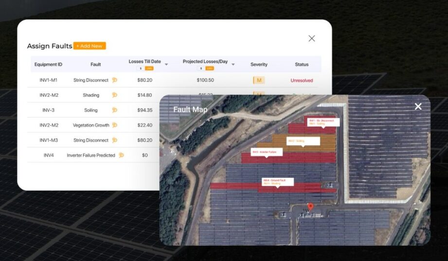 Ta platforma pozwala na szybkie wykrywanie usterek w komercyjnych systemach PV