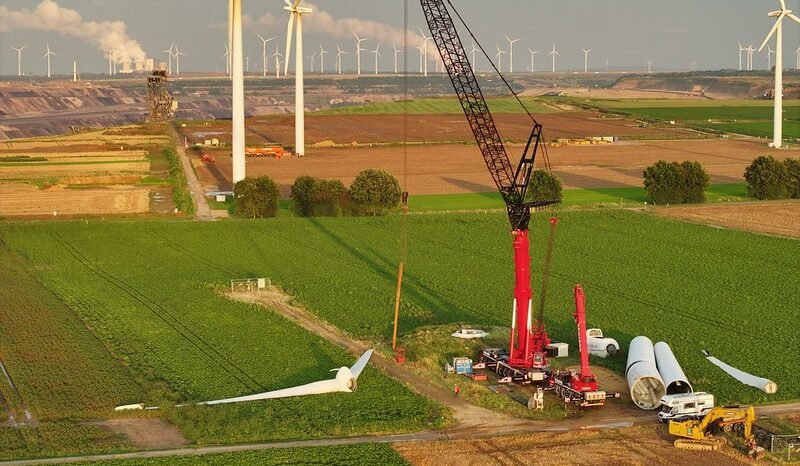 RWE likwiduje turbiny wiatrowe, żeby wydobywać węgiel