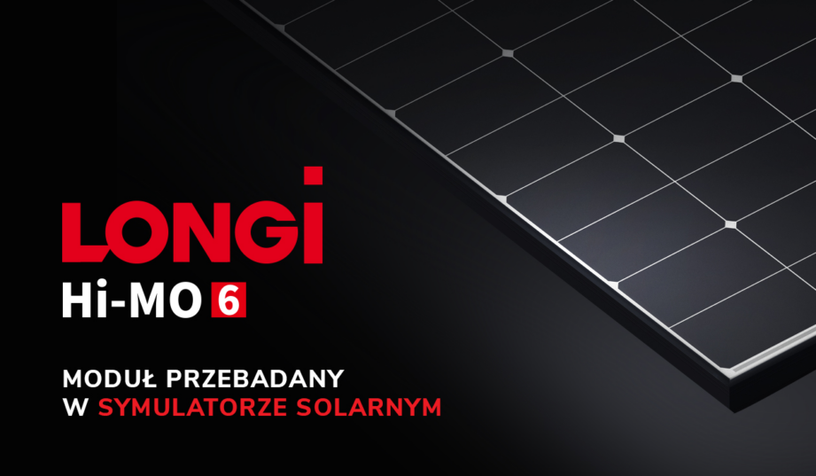 Moduł LONGi Hi-MO 6 przebadany w symulatorze solarnym