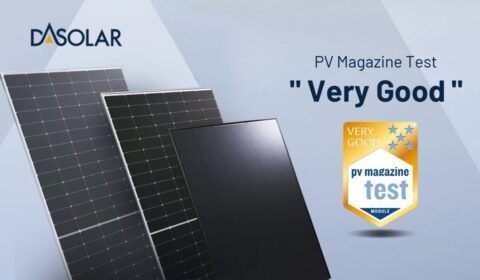 Moduły N-type DAS Solar z wysokimi ocenami w testach PV Magazine