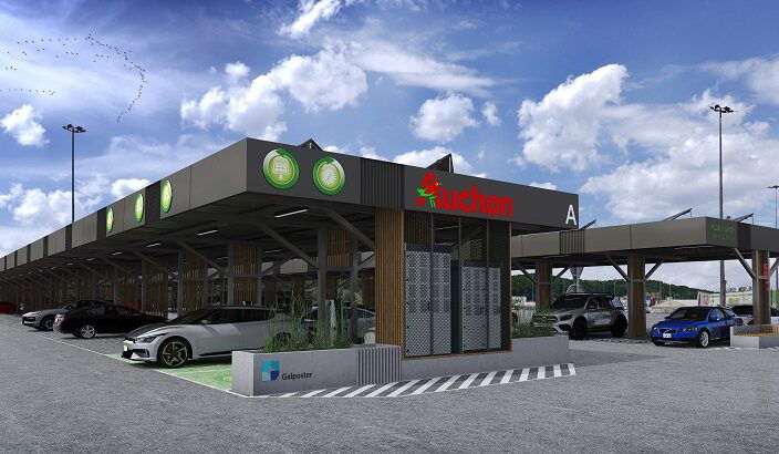 Auchan kupi energię z farm fotowoltaicznych