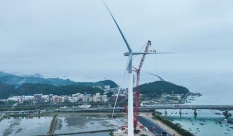 Chiny już testują morską turbinę wiatrową o mocy 18 MW