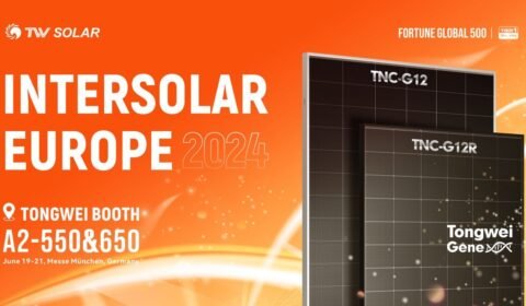 Intersolar Europe 2024: Tongwei zaprezentuje moduły fotowoltaiczne TNC-G12/G12R i THC-G12