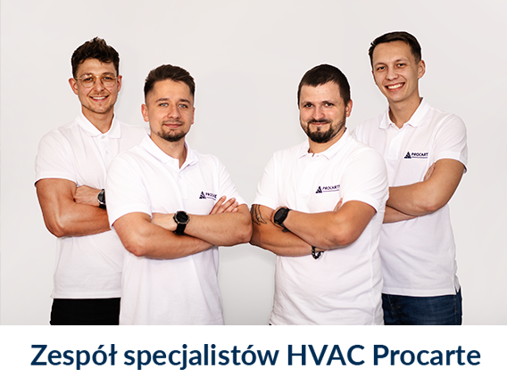 Zespół specjalistów HVAC Proarte