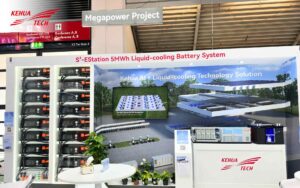 inteligentny system magazynowania energii z chłodzeniem cieczą S³-EStation 2.0 5 MW/10 MWh Kehua