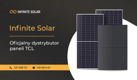 Infinite Solar dystrybutorem paneli fotowoltaicznych TCL