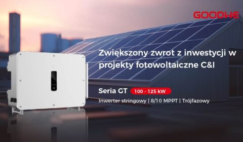 GoodWe wprowadza nowy falownik komercyjny 100-125 kW