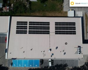 Instalacja PV Solar-Project na dachu ALDI