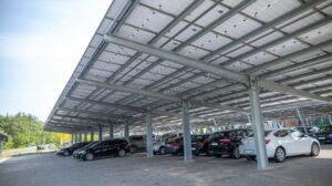 Konstrukcje wsporcze typu Carport pod panele PV 