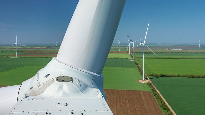 Farma wiatrowa Tyligulska na południu Ukrainy - pierwszy etap. Fot. DTEK