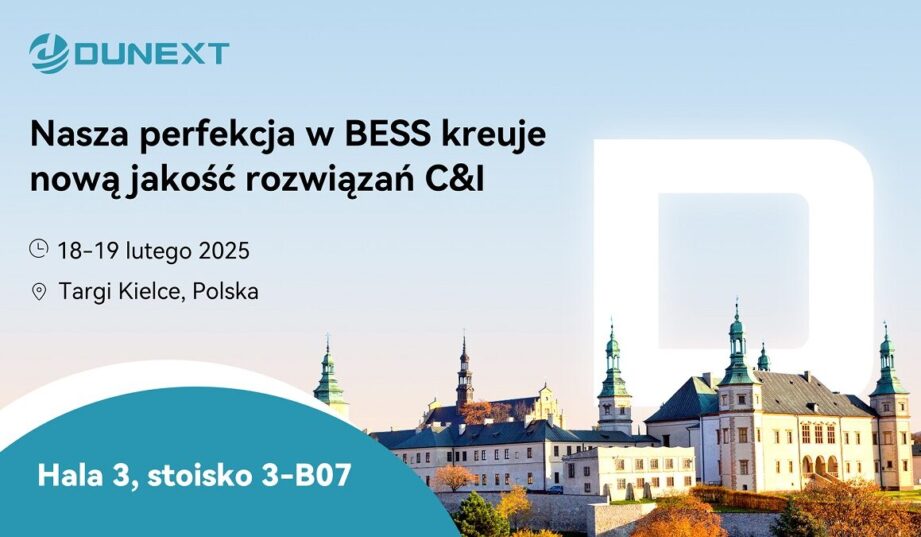 Nowe magazyny energii i polskie wsparcie techniczne. Dunext rozszerza obecność w Polsce