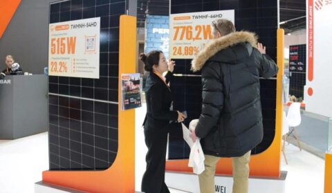 Produkty TNC 2.0 zaprezentowane po raz pierwszy na świecie! Moduły firmy Tongwei na targach ENEX 2025