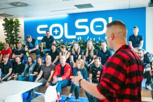 Nasz zespół w siedzibie głównej SOLSOL