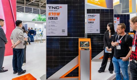 Tongwei zaprezentował moduły TNC 2.0 na targach Intersolar Europe 2025