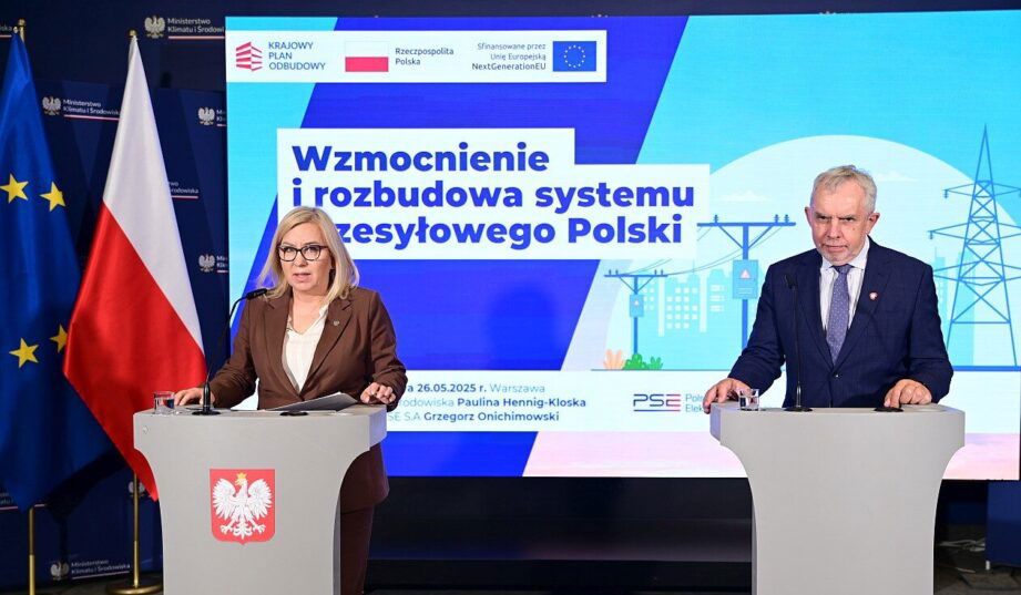 1,3 mld zł z KPO na rozwój sieci przesyłowych w Polsce