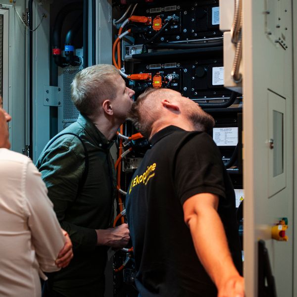 Magazyn energii na stoisku Eko Prime podczas Battery Forum Poland