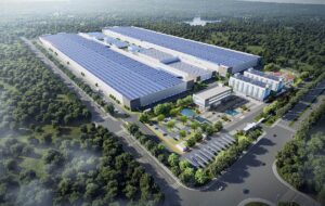 Zakład produkcyjny DMEGC Solar w Yibin w prowincji Syczuan