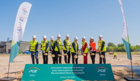 PGE rusza z budową bazy dla swojej morskiej farmy wiatrowej