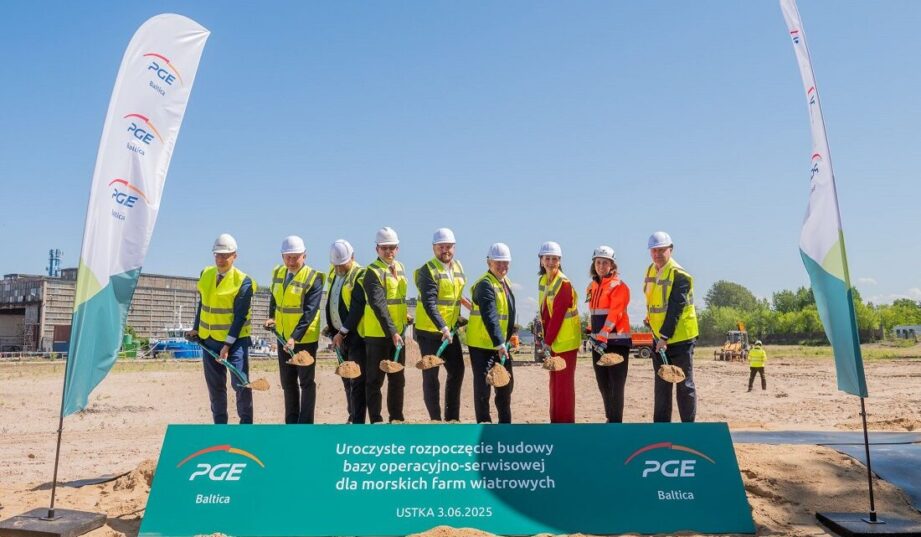 PGE rusza z budową bazy dla swojej morskiej farmy wiatrowej