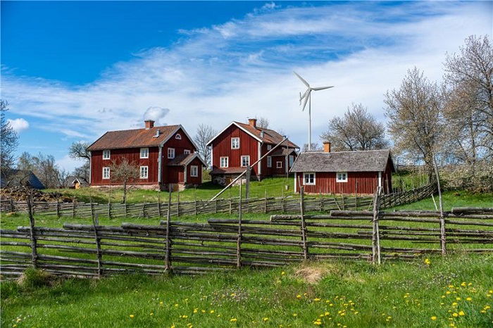 Mała elektrownia wiatrowa marki Freen