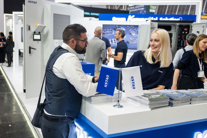 Prezentacja rozwiązań energetycznych i magazynów energii KSTAR na targach Intersolar 2025