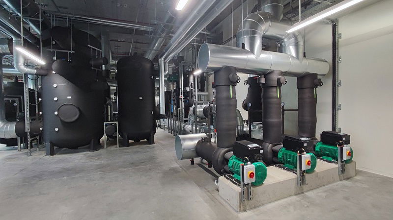 instalacje w zakładzie Daikin