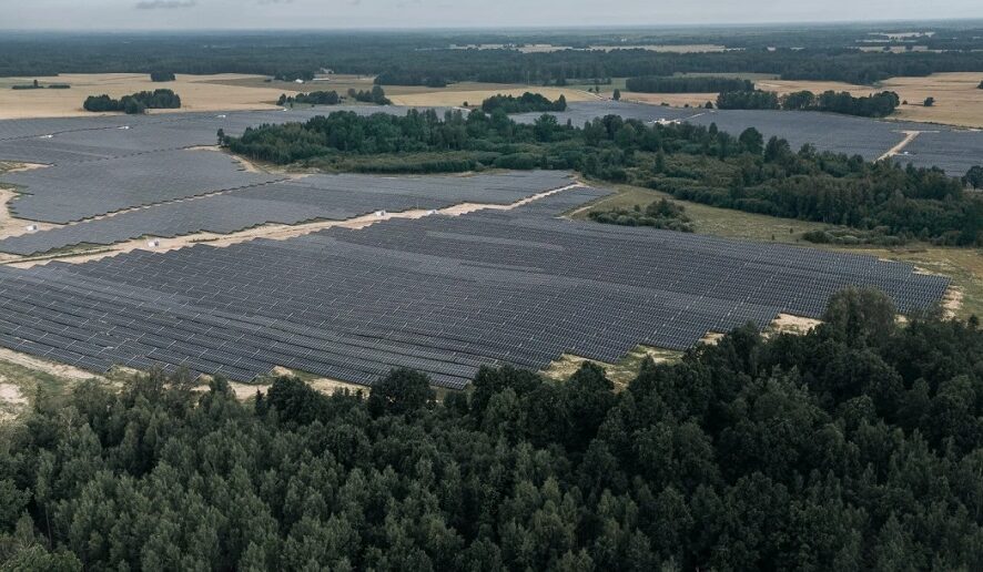 Ignitis uruchomił dużą farmę fotowoltaiczną na Łotwie
