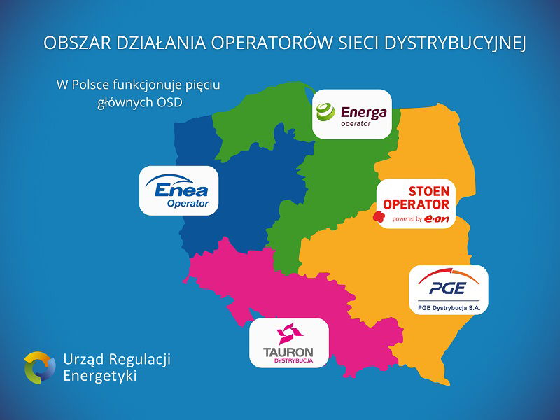 mapa pokazująca obszar działania OSD