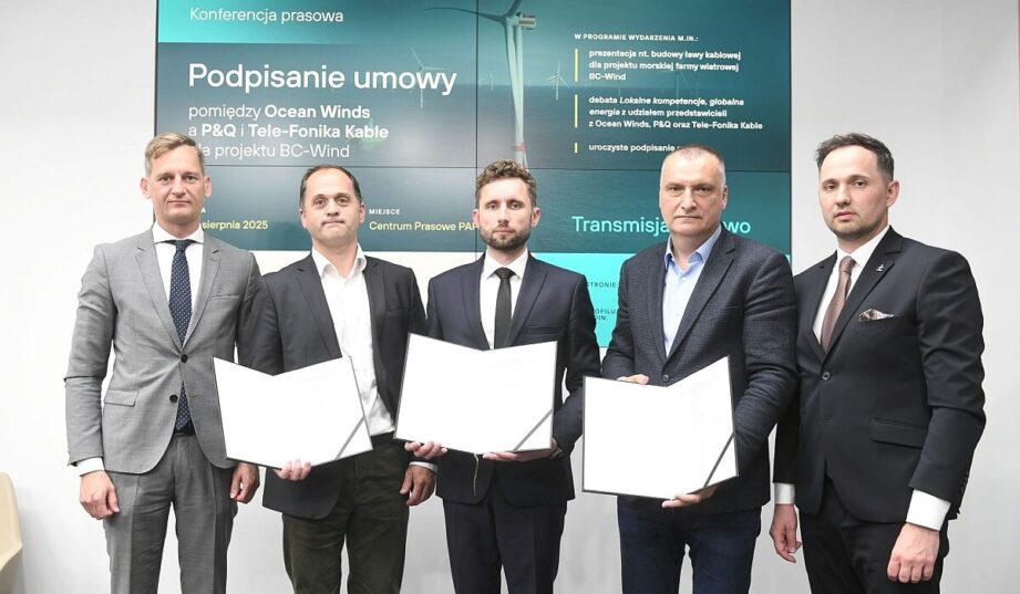Kable dla morskiej farmy BC-Wind dostarczy polska firma
