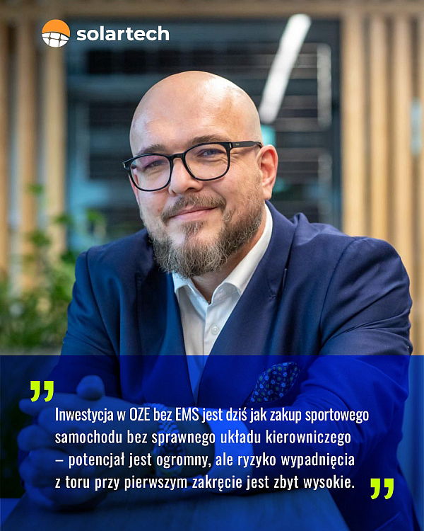 Bartłomiej Zysiński, prezes Solartech