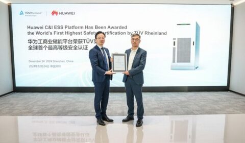 Huawei wyznacza nowy standard bezpieczeństwa magazynów energii