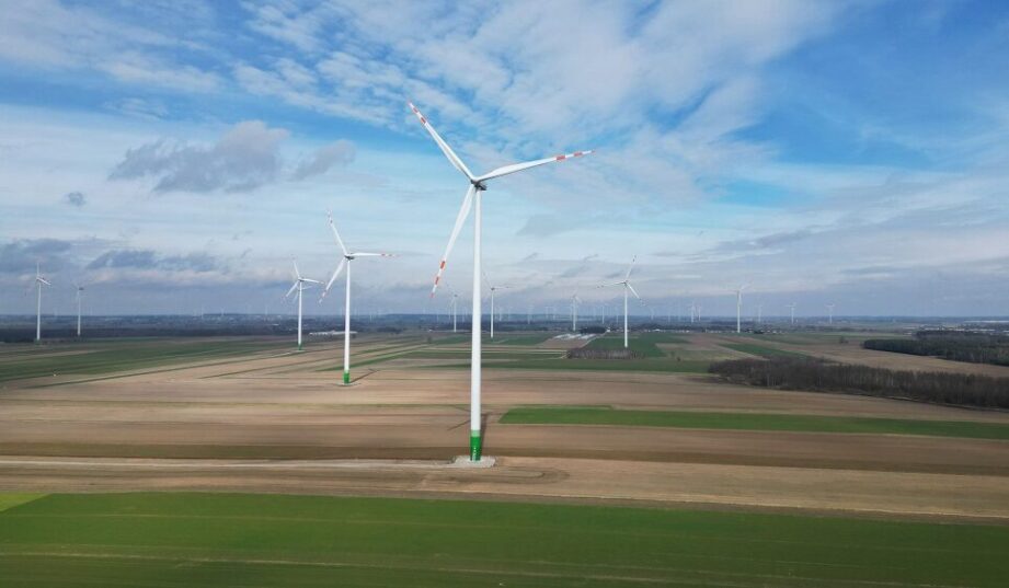 Niższe ceny energii z farm wiatrowych obniżyły wynik Polenergii