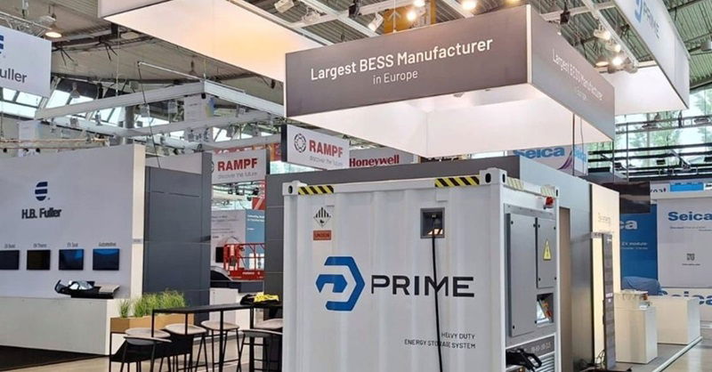 Magazyn energii firmy PrimeBatteries