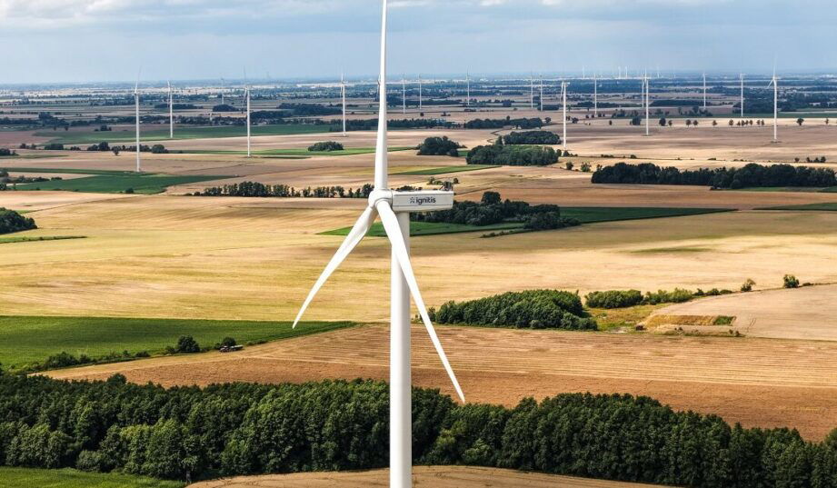 Największa farma wiatrowa Ignitis w Polsce już działa z pełną mocą