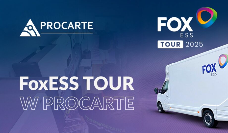 FoxESS TOUR 2025 - Procarte zaprasza na szkolenie w Kielcach