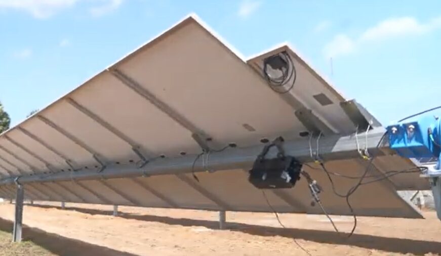 Solarny tracker na ekstremalny wiatr