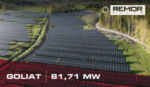 Energetyczny gigant na północy: farma PV Goliat z systemami Remor Solar Polska