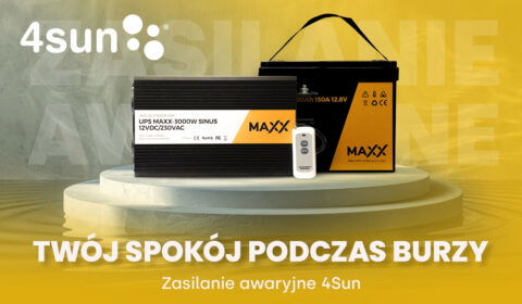 Zasilanie awaryjne z 4sun – pewność energii w każdej sytuacji