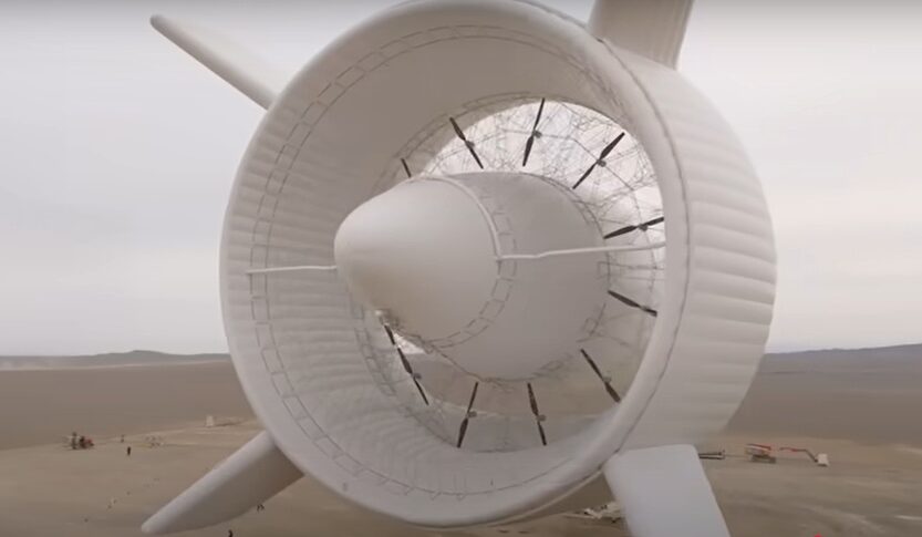 Latająca turbina wiatrowa. Nowy pomysł Chińczyków na produkcję energii z wiatru