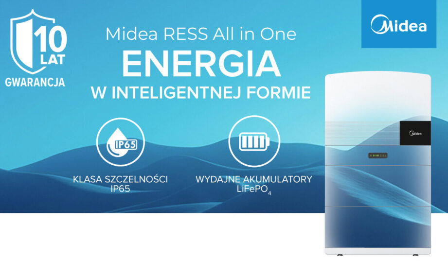 Midea RESS All in One - magazyn energii najnowszej generacji dla domu i biznesu