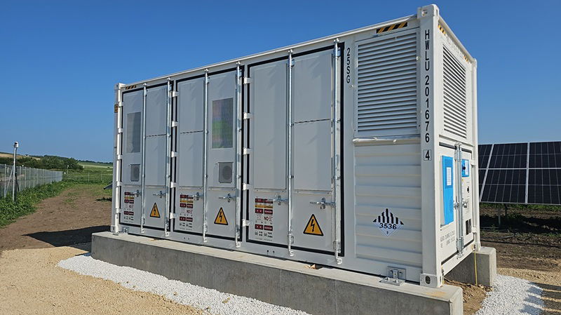 Magazyn energii w Nehrybce na Podkarpaciu. Fot. R.Power