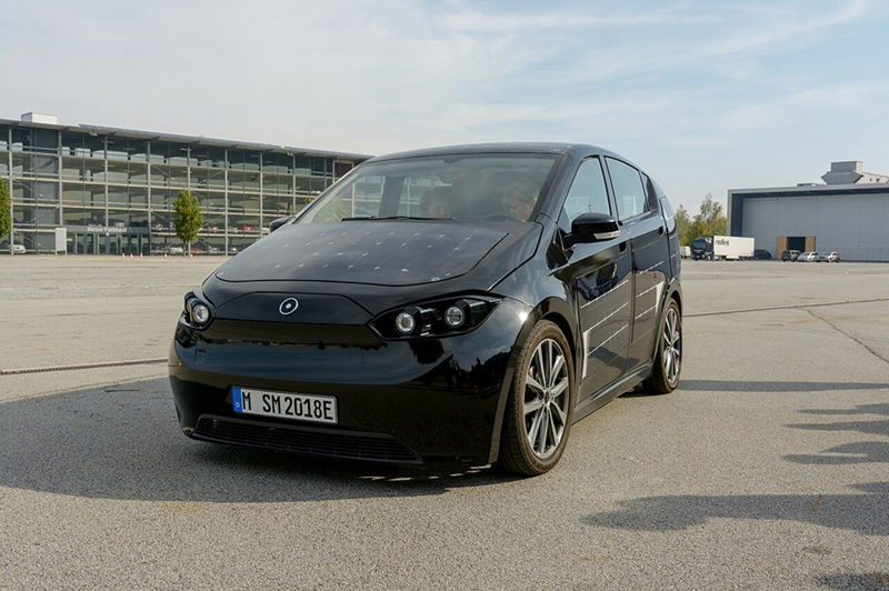 Sono Motors Auto elektryczne z ogniwami fotowoltaicznymi Sono Motors