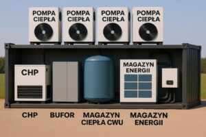 Układ kontenerowy