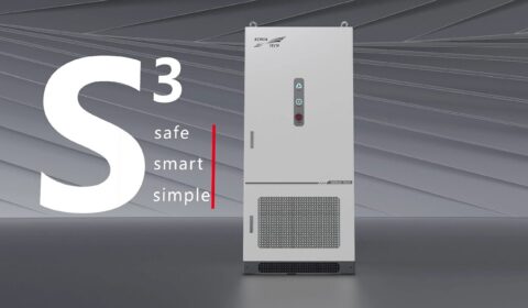 Magazyn energii Kehua S3-EStore zintegrowany z ładowarką do samochodów elektrycznych