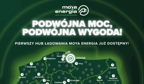 Nowy hub ładowania Moya – energia za 1,79 zł/kWh