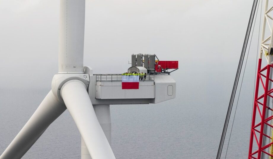 Pierwsze turbiny na Bałtyku wyposażone w gondole ze Szczecina